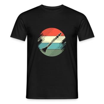 Clarinette - T-shirt homme - noir - Devant - AI Model Male 178 light (178cm)
