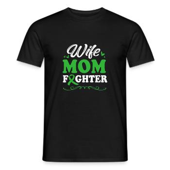 Maladie du foie - T-shirt homme - noir - Devant - AI Model Male 178 light (178cm)