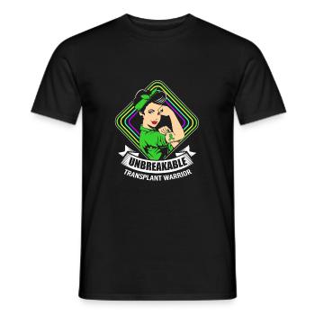 Maladie du foie - T-shirt homme - noir - Devant - AI Model Male 178 light (178cm)