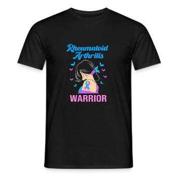 Rheumatism Arthritis - Men's T-Shirt - black - Front - AI Model Male 178 light (178cm)