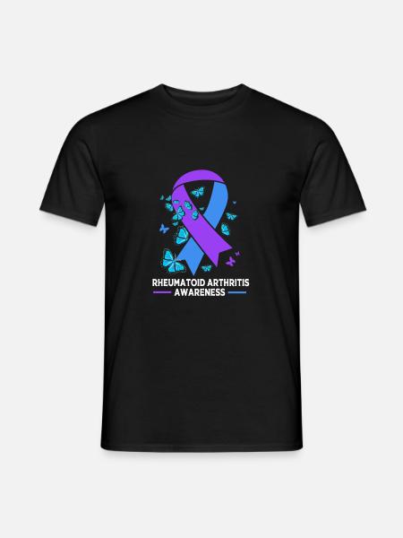 Rheuma Arthritis - Männer T-Shirt - Schwarz