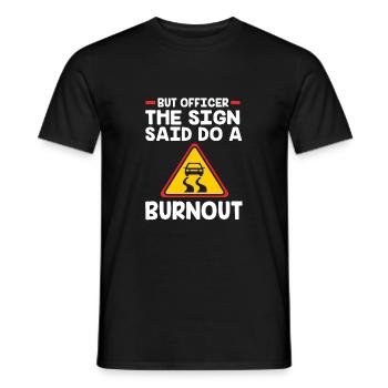 Motorist - Men's T-Shirt - black - Front - AI Model Male 178 light (178cm)