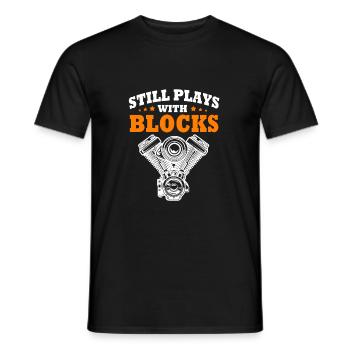 Autofahrer - Männer T-Shirt - Schwarz - Vorne - AI Model Male 178 light (178cm)