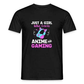 Joueur - T-shirt homme - noir - Devant - AI Model Male 178 light (178cm)