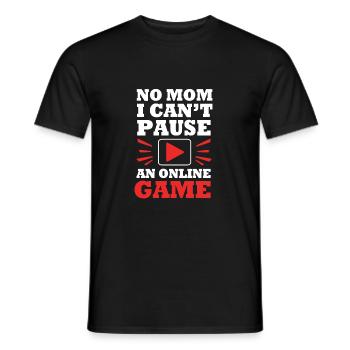 Joueur - T-shirt homme - noir - Devant - AI Model Male 178 light (178cm)