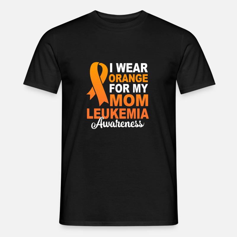 Leukämie Bewusstsein - Männer T-Shirt - Schwarz