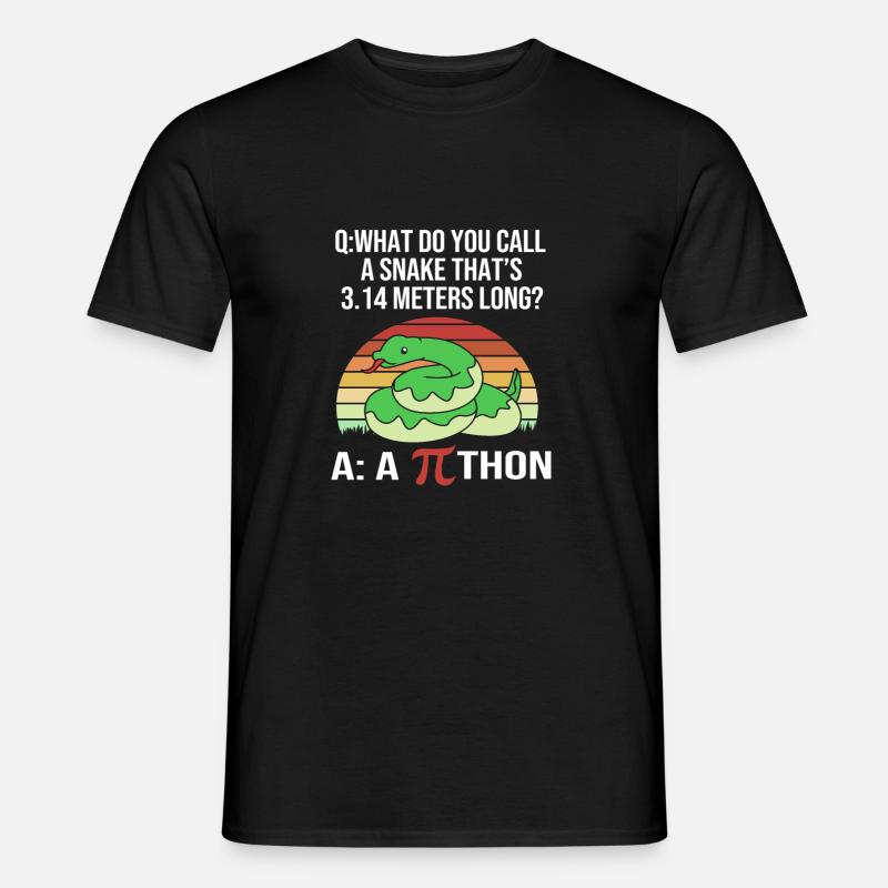 Mathematik - Männer T-Shirt - Schwarz