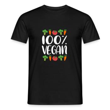 Karotte Gemüse - Männer T-Shirt - Schwarz - Vorne - AI Model Male 178 light (178cm)