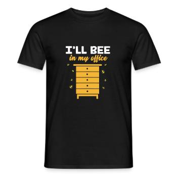 Apiculteur - T-shirt homme - noir - Devant - AI Model Male 178 light (178cm)