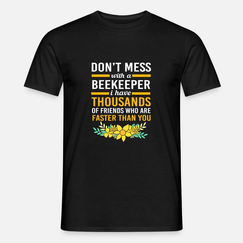 Imker - Männer T-Shirt - Schwarz