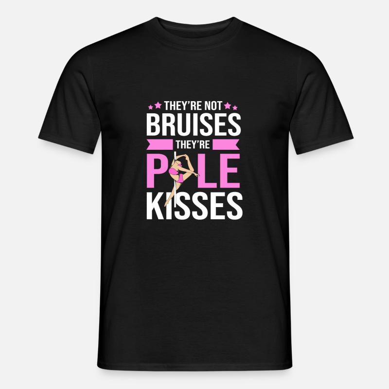 Pole Dance - Männer T-Shirt - Schwarz