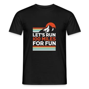 Trail running - T-shirt homme - noir - Devant - AI Model Male 178 light (178cm)