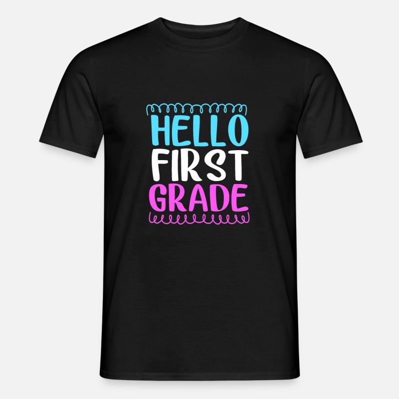 Erstklässler - Männer T-Shirt - Schwarz