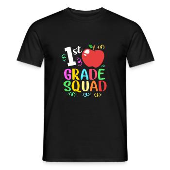 First Year - Men's T-Shirt - black - Front - AI Model Male 178 light (178cm)