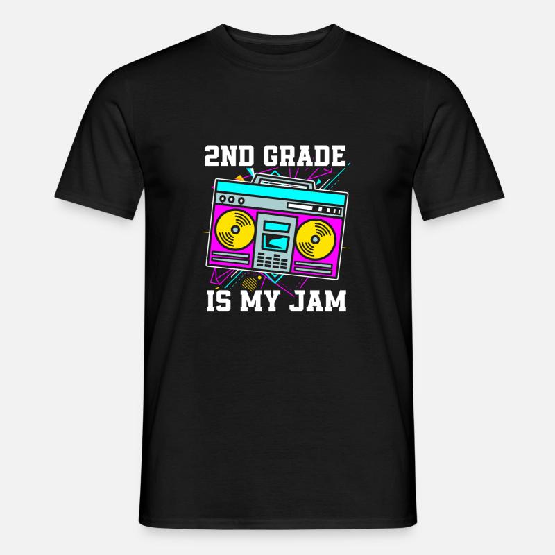 2. Klasse - Männer T-Shirt - Schwarz