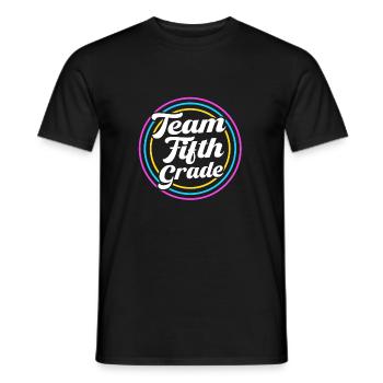 5th Grade - Men's T-Shirt - black - Front - AI Model Male 178 light (178cm)