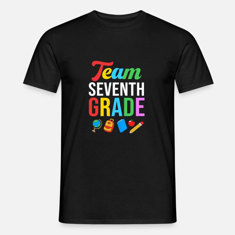 7. Klasse - Männer T-Shirt - Schwarz