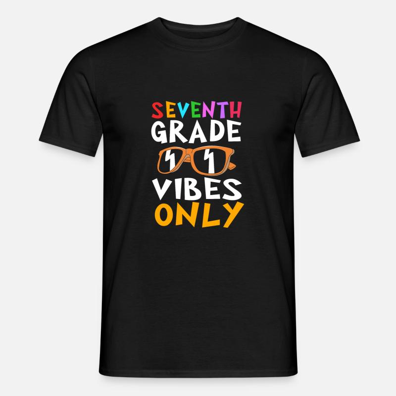 7. Klasse - Männer T-Shirt - Schwarz
