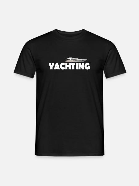 Yachting - T-shirt homme - noir