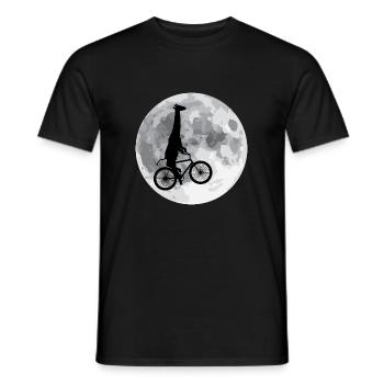 fou - T-shirt homme - noir - Devant - AI Model Male 178 light (178cm)