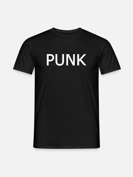 Punk - T-shirt homme - noir