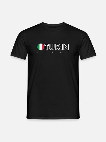 Turin - T-shirt homme - noir