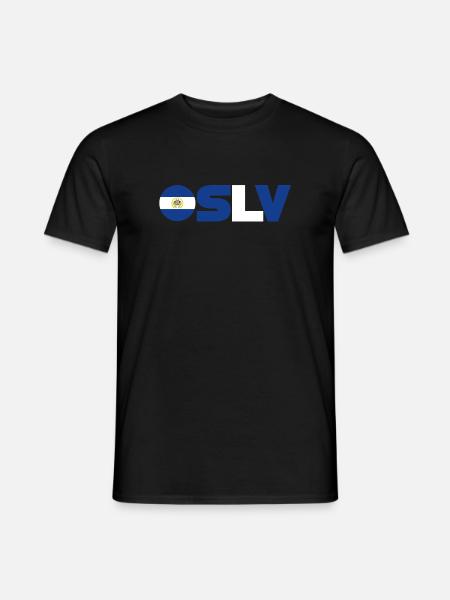 El Salvador - Men's T-Shirt - black
