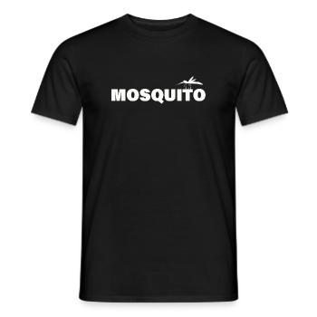 MOSQUITO - Männer T-Shirt - Schwarz - Vorne - AI Model Male 178 light (178cm)