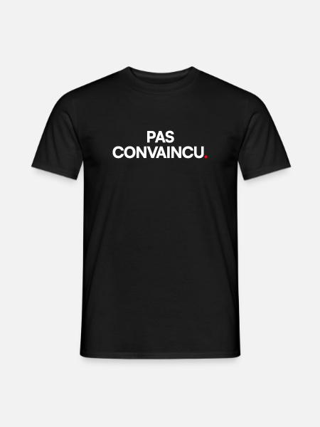 Pas convaincu - T-shirt homme - noir