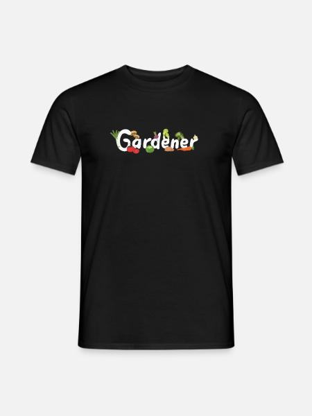Gärtner Gärtnerin Garten - Männer T-Shirt - Schwarz