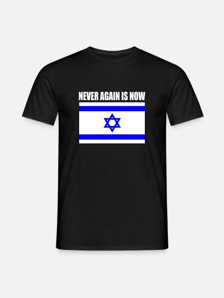 Never again is now - Men's T-Shirt - black