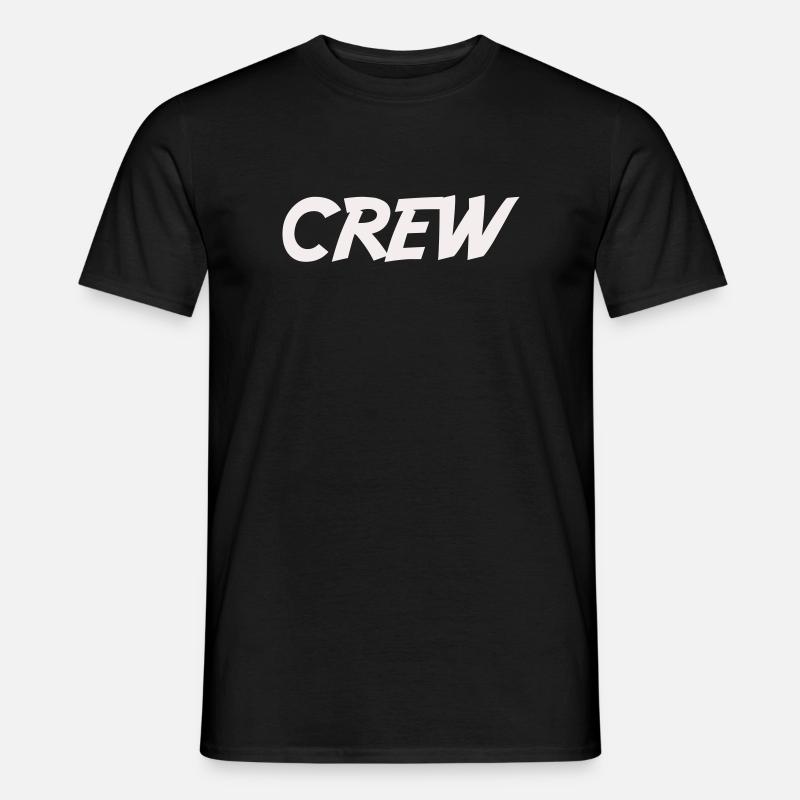 crew_-2- - T-shirt homme - noir