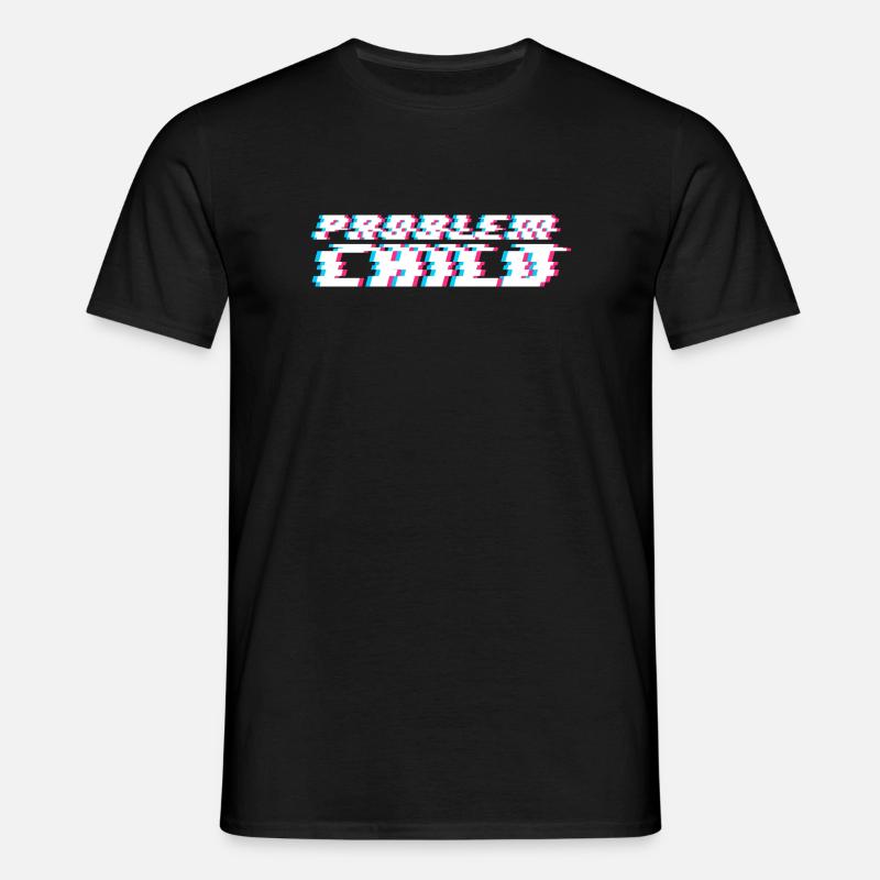Problem child - Men's T-Shirt - black
