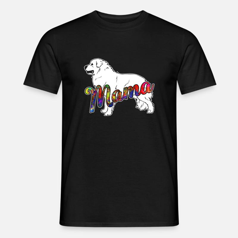 Great Pyrenees Great Pyrenees Mama - Men’s T-shirt - black