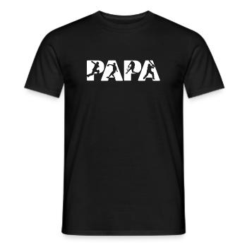 Cricket Cadeau de Papa Meilleur Mari de la Fête des Pères Joueur - T-shirt homme - noir - Devant - AI Model Male 178 light (178cm)