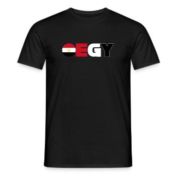 Égypte - T-shirt homme - noir - Devant - AI Model Male 178 light (178cm)