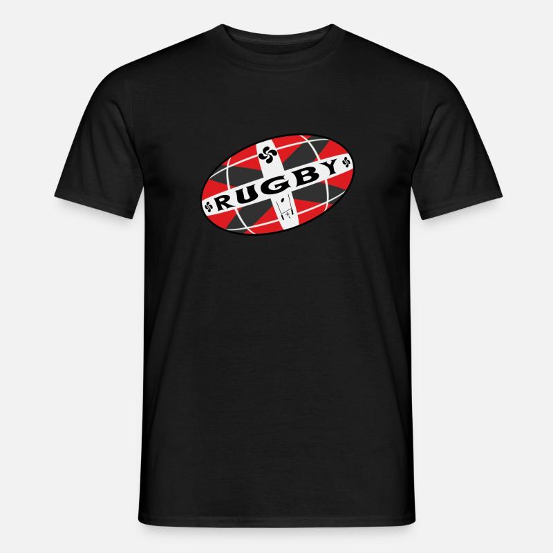 r_basque_6 - Männer T-Shirt - Schwarz