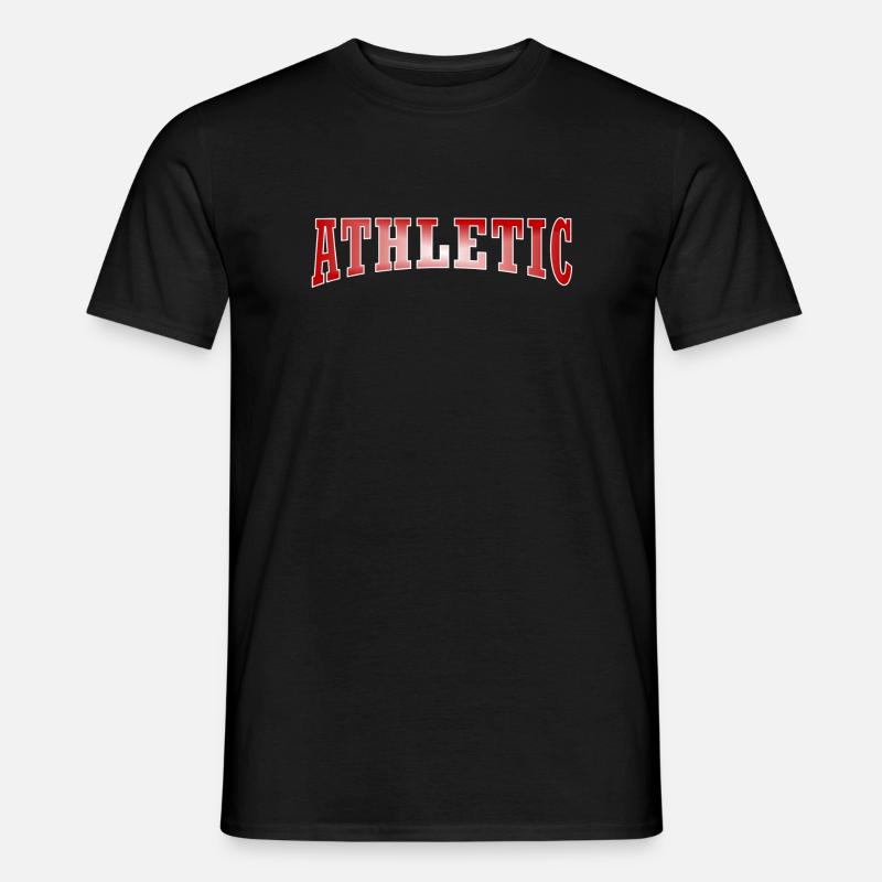 Athletic design squad - Männer T-Shirt - Schwarz