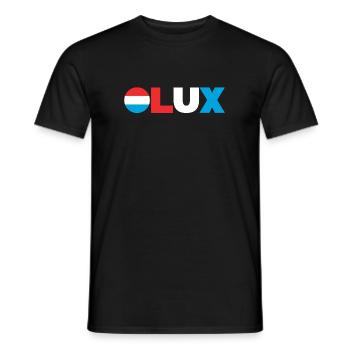 Luxembourg - Men's T-Shirt - black - Front - AI Model Male 178 light (178cm)