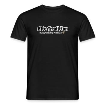 Alte Tradition – Kultur & Geschichte - Männer T-Shirt - Schwarz - Vorne - AI Model Male 178 light (178cm)