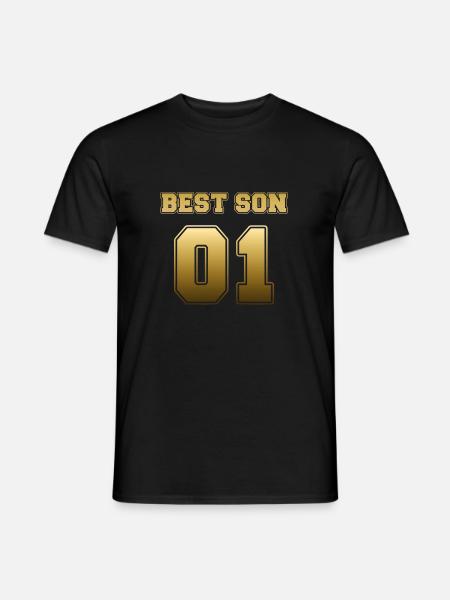 Best Son 01 - Männer T-Shirt - Schwarz