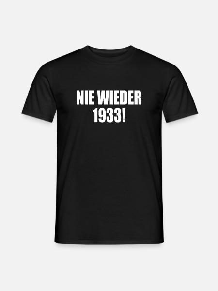 Plus jamais 1933 - T-shirt homme - noir