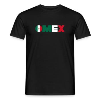 MÉXIQUE - T-shirt homme - noir - Devant - AI Model Male 178 light (178cm)