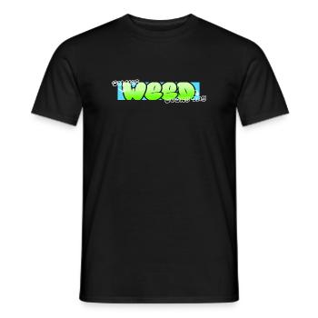 Smoke Weed Every Day - Männer T-Shirt - Schwarz - Vorne - AI Model Male 178 light (178cm)