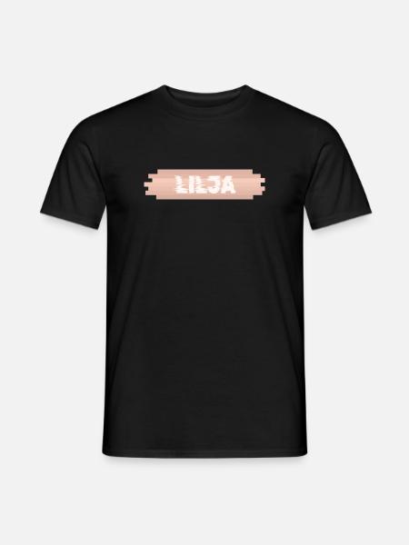 Geschenk für Lilja - Männer T-Shirt - Schwarz