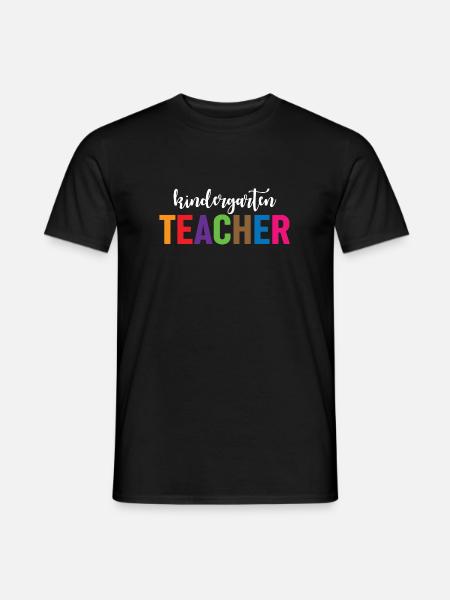 Kindergärtner - Männer T-Shirt - Schwarz