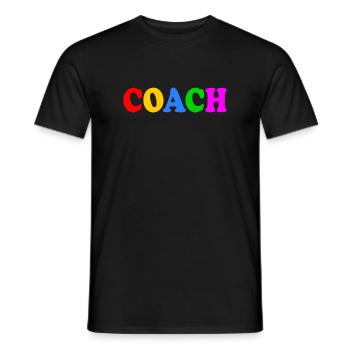 Coach - Men's T-Shirt - black - Front - AI Model Male 178 light (178cm)