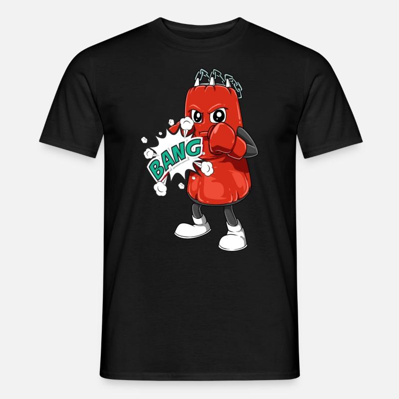 Boxe boxe boxe boxe de boxe de boxe pour un - T-shirt homme - noir