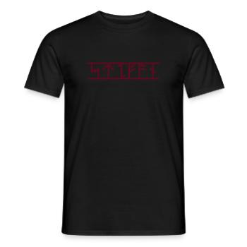 Stefan - Männer T-Shirt - Schwarz - Vorne - AI Model Male 178 light (178cm)