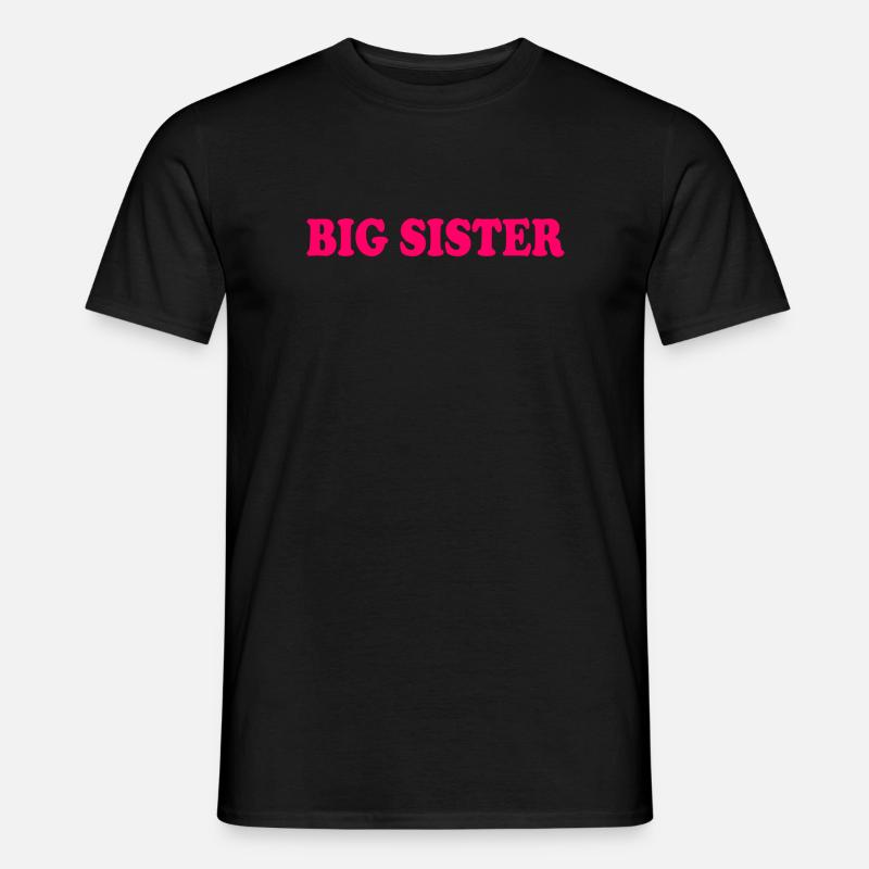 Big sister - Men's T-Shirt - black